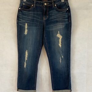 Jennifer Lopez women Capri jeans size 6